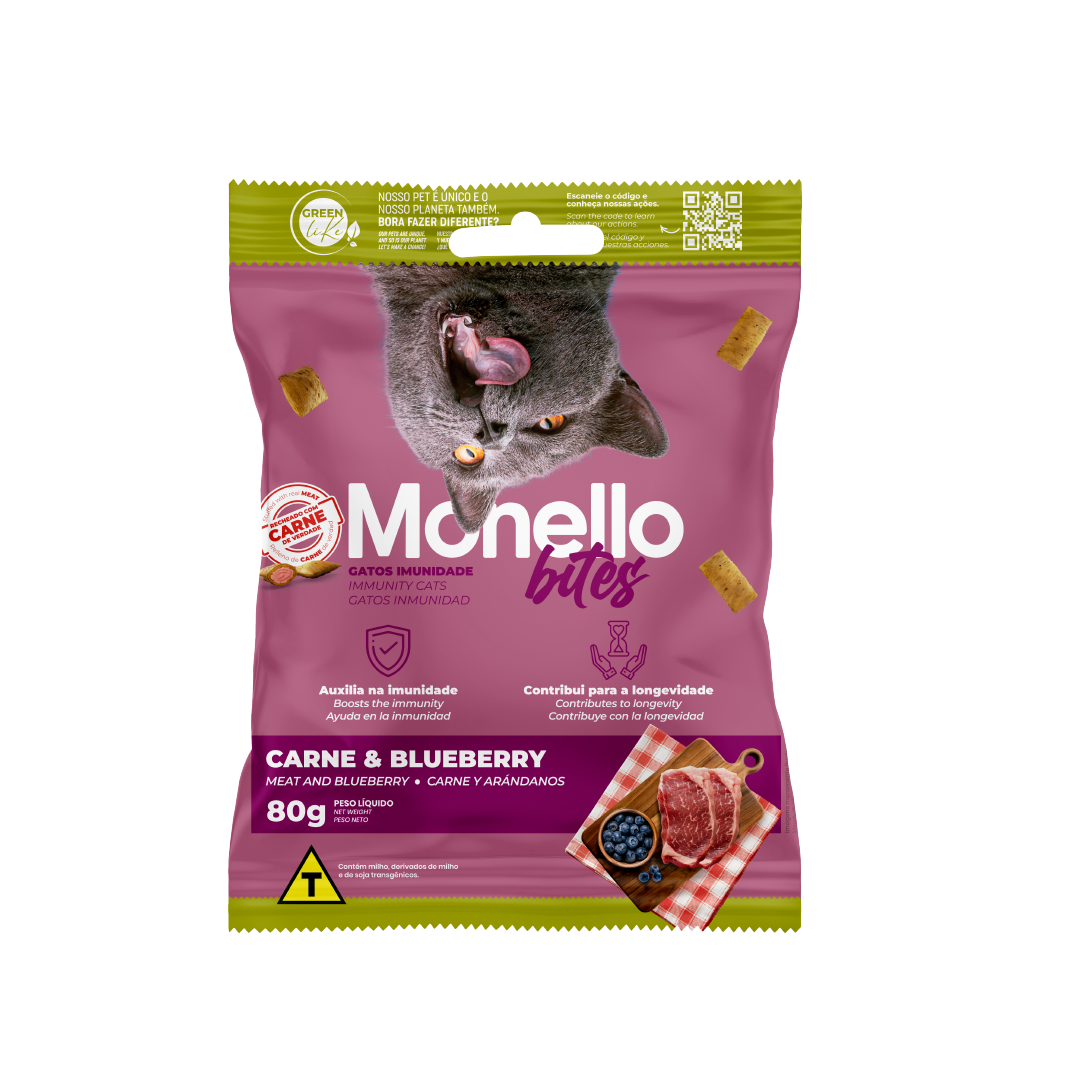 MONELLO BITES GATOS 80GR