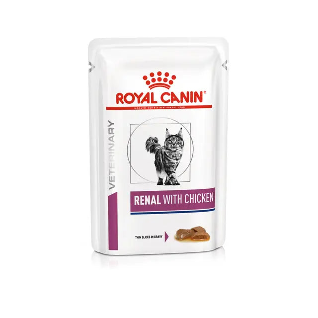 ROYAL POUCH CAT RENAL CHICKEN 85G