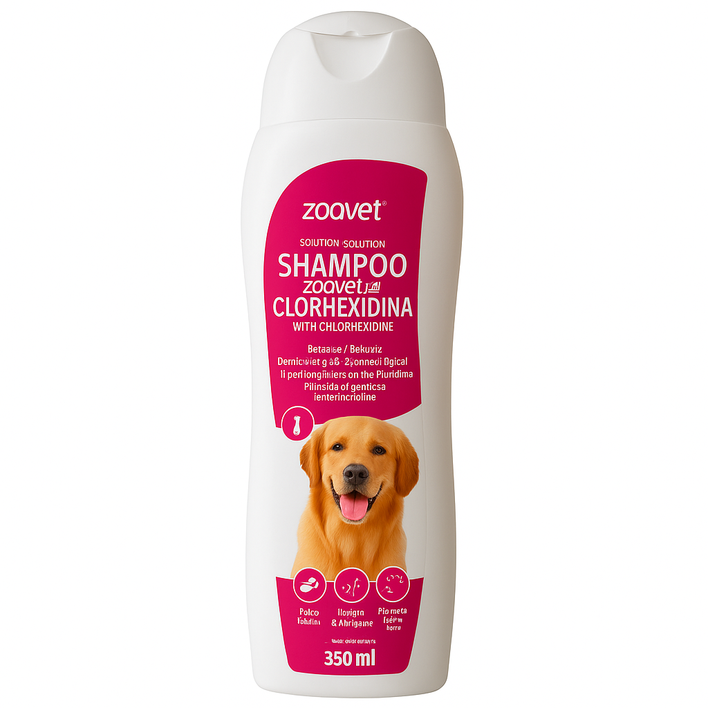 SHAMPOO ZOOVET CLORHEXIDINA 350C