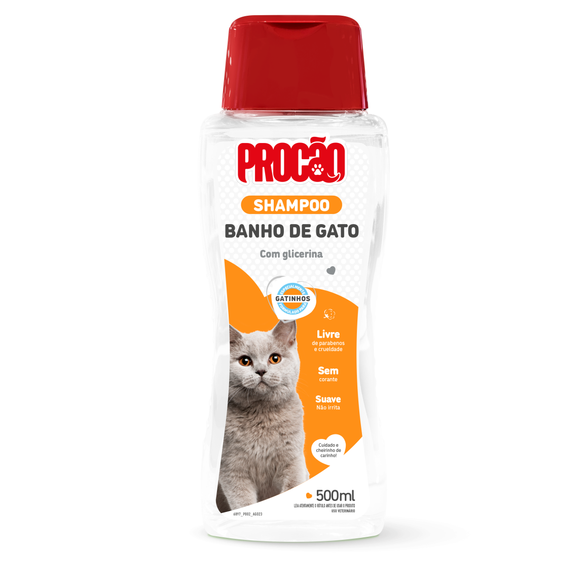 SHAMPOO PARA GATO PROCAO 500ML