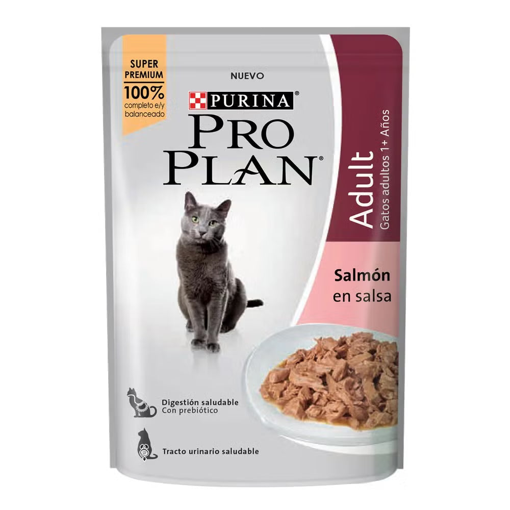 PROPLAN SALSA GATO ADT SALMON 85 GR
