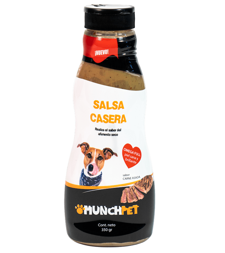 SALSA CASERA MUNCHPET 350GR