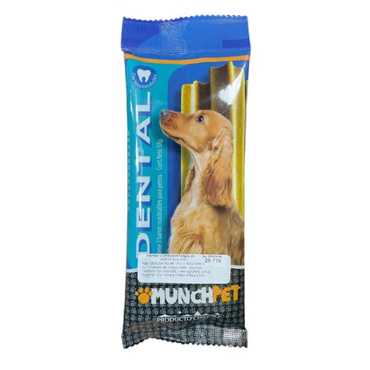 MUNCHPET DENTAL SNACK X 3