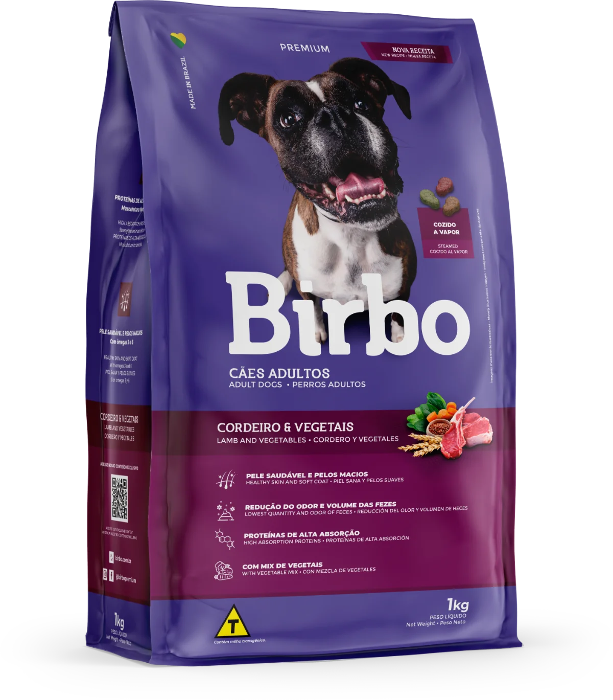 BIRBO DOG ADT COR/VEG TRADICIONAL