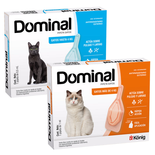 DOMINAL PIPETA GATOS