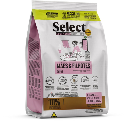 MONELLO SELECT GATITO Y MADRE 1.5KG