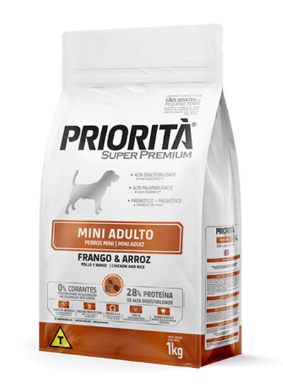 PRIORITA PERRO ADULTO RAZA PEQUE