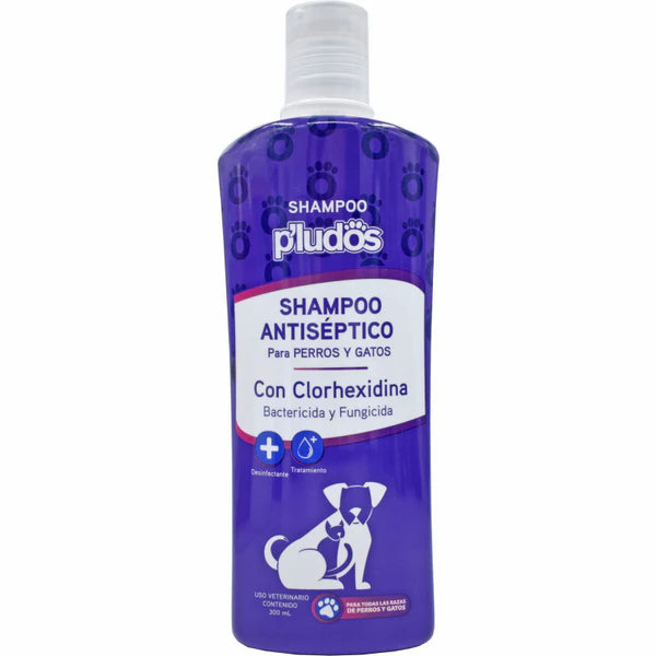 PLUDOS SHAMPOO ANTISEPTICO 300ML