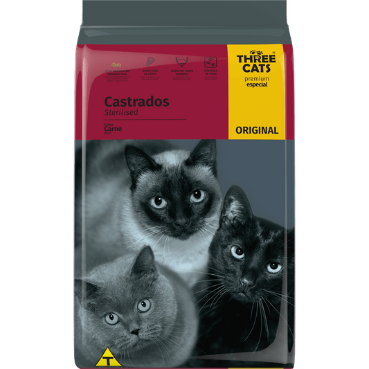THREE CATS CASTRADO