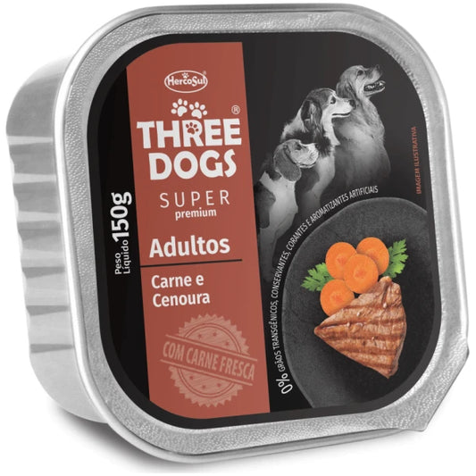 PATE THREE DOGS SUP PREM 150GR