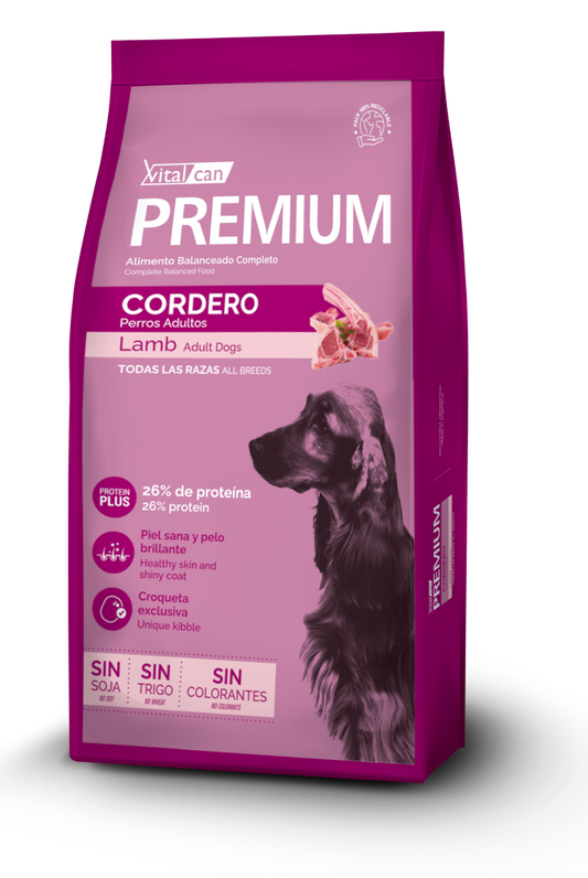 VITAL CAN PREMIUM CORDERO PERRO